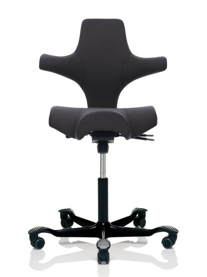 Capisco 8106, Xtreme anthracite, Noir