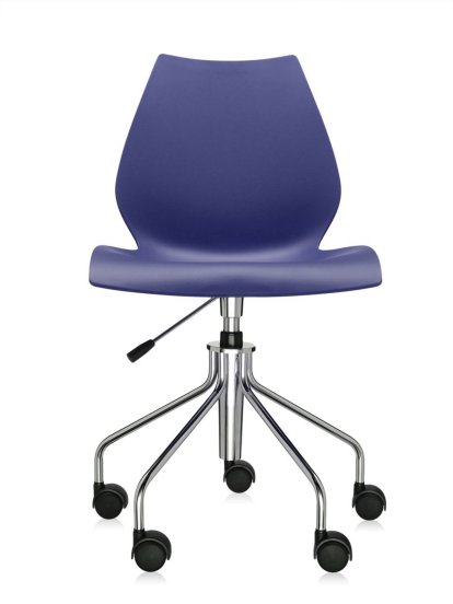 Chaise Maui Swivel Chair, Sans accoudoirs, Bleu marine