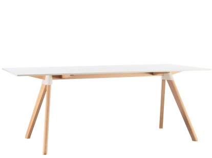 Table Butch - The Wild Bunch, L 180 x l 90 cm, Blanc