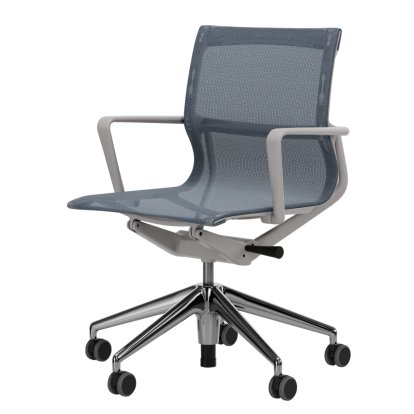 Physix, TrioKnit gris bleuté, Soft grey / Aluminium, polie, Souples pour sols durs