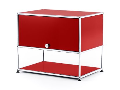Meuble TV-Rack USM Haller, Rouge rubis USM
