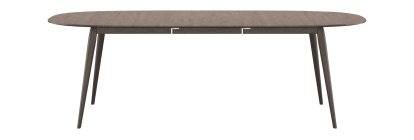 Table PLAYdinner Lamé, Chêne fumé, L 180-230 cm