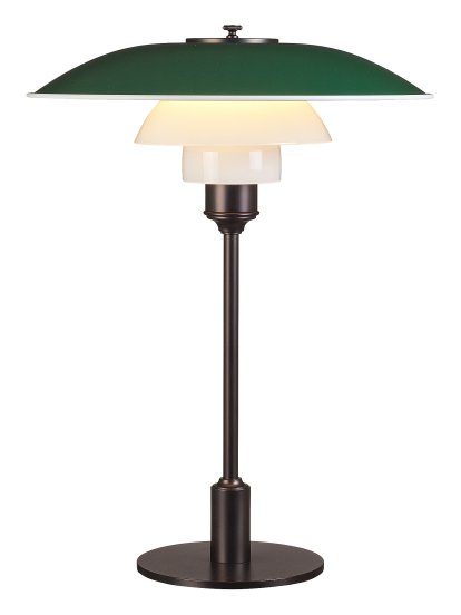 Lampe de table PH 3½-2½, Vert