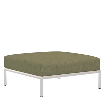 Ottoman Level 2, Muted White, Vert feuille