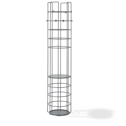 Portemanteau Bazar, Gris basalte (RAL 7012)