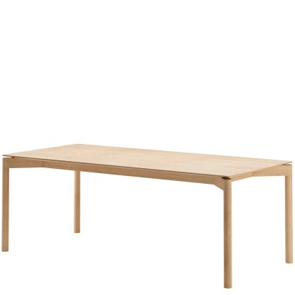Table Wedekind, 200 x 92 cm, Chêne laqué mat