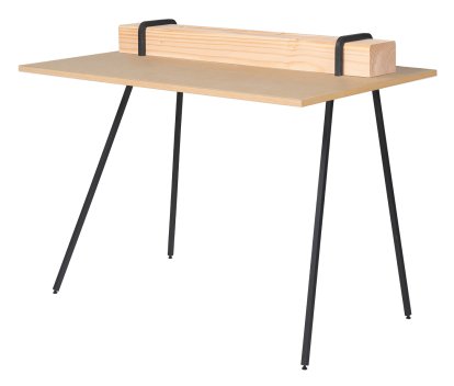 Secrétaire Kurt, MDF pur, Douglas non traité