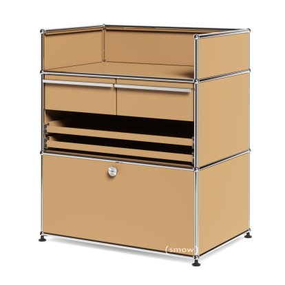 Meuble d'appoint médical USM Haller, Beige USM, Sans serrures