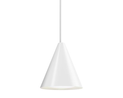 Suspension Keglen, Ø 25 cm, Blanc