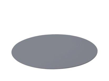 Tapis en feutre pour Componibili, 1, Rond, ø 40 cm, 028 gris clair uni
