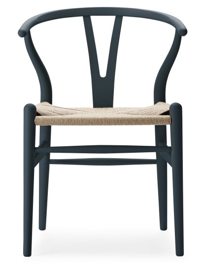 Chaise CH24 Wishbone Chair Soft Colours, Soft North Sea