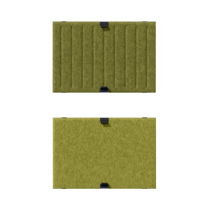 USM Haller Soft Panel Duo pour étagère USM, 50 cm x 35 cm, Vert / Vert clair