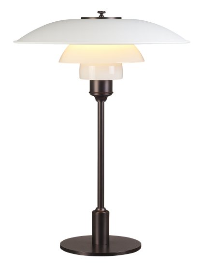 Lampe de table PH 3½-2½, Blanc