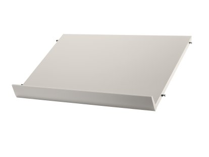 String System présentoir à revues bois massif , 58 x 30 cm, Laqué beige