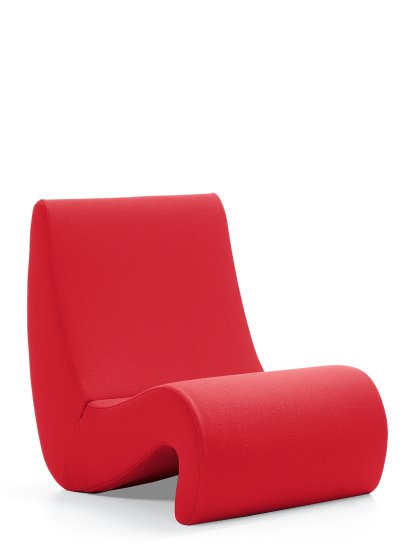 Fauteuil Amoebe, Rouge