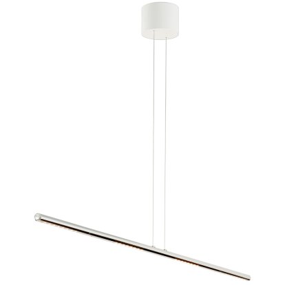 Suspension LUM, 135 cm, Chromé