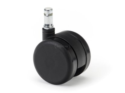 Roulette pour chaises Vitra, Pour ID Chairs/Physix/ACX/Rookie/AM Chair/MedaPal/Headline (roue noire), Roulettes dures pour moquette