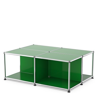 USM Haller table basse avec surfaces, Vert USM