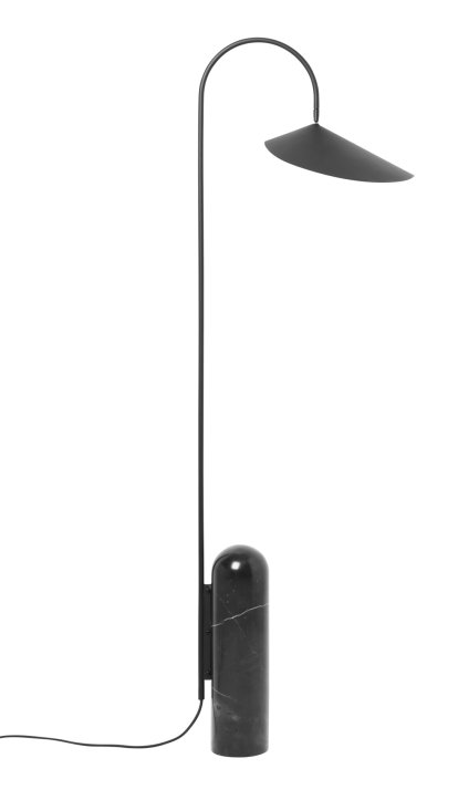 Lampadaire Arum, Black