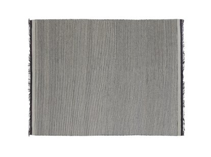 Tapis Njord, 170 x 240 cm, Gris clair/noir