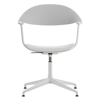 Chaise pivotante Mynt, Gris RE, Sans rembourrage, Sans rembourrage, Soft light, Patins pour tapis