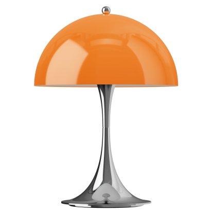 Lampe portable Panthella 250, Chrome opale orange