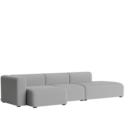 Mags Sofa Combinaison 4, Accotoir à gauche, Steelcut Trio 133 - gris clair