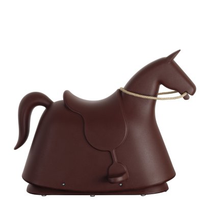 Cheval à bascule Rocky, Marron