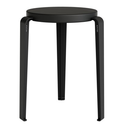 Tabouret Lou, édition Chroma, Noir graphite