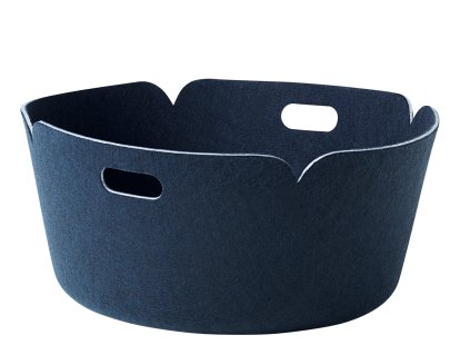 Panier Restore rond, Bleu nuit