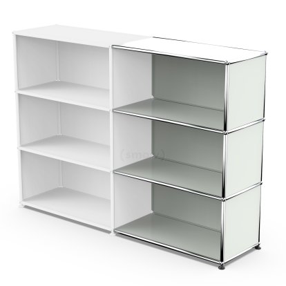 Kit d’extension horizontale USM Haller 3, Gris clair RAL 7035, 35 cm