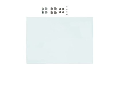 Tablette intermédiaire en verre USM pour étagère, 50 cm x 35 cm