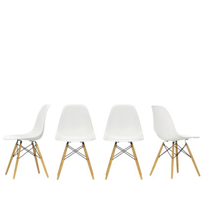 Eames Plastic Sidechair DSW Lot promotionnel de 4