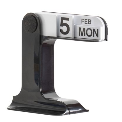 Calendrier de bureau Timor, Noir