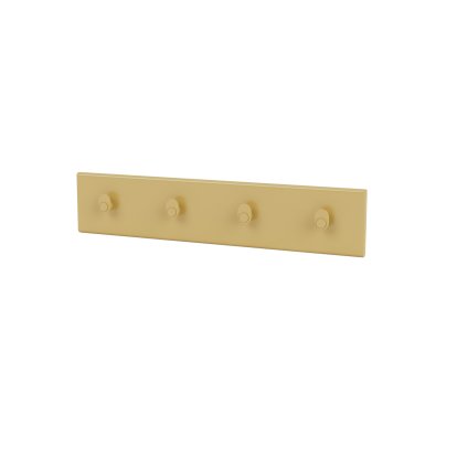 Porte-manteaux à crochets, 4 Patères, Cumin