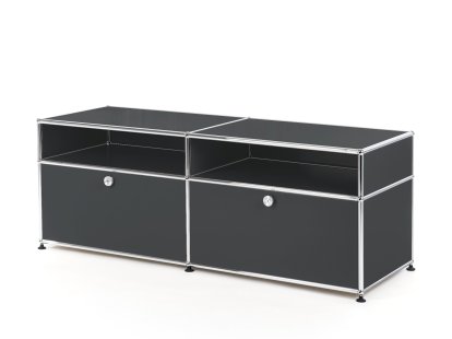 Meuble TV USM Haller, Anthracite RAL 7016