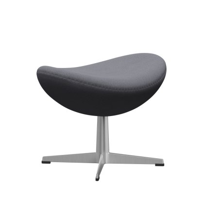 Repose-pied l'Oeuf, Christianshavn, Christianshavn 1171 - Gris clair, Aluminium satiné et poli