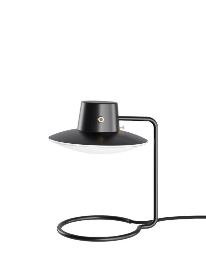 Lampe de table AJ Oxford, H 28 cm, Noir/opale