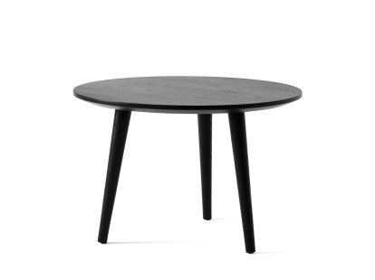 Table d'appoint In Between, Ø 60 cm, Chêne laqué noir
