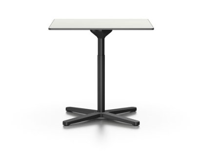 Super Fold Table, 75 x 75 cm, Matériau aggloméré blanc