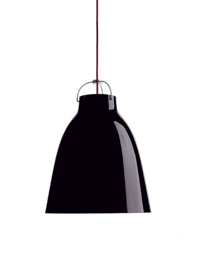 Suspension Caravaggio, P3 (Ø 40 cm), Noir