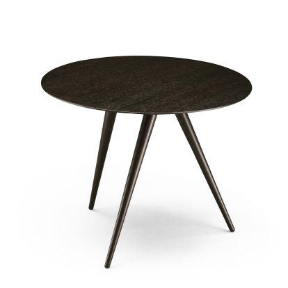 Turn, High (H 43 x Ø 55 cm), Frêne noir, Frêne noir