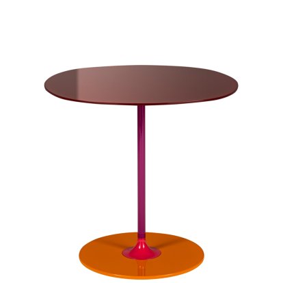 Table d'appoint Thierry, 45 cm, Bordeaux
