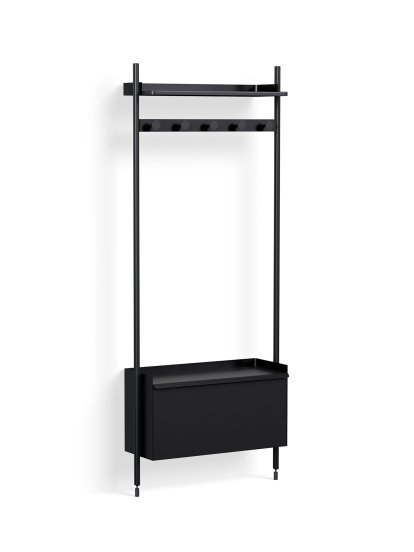 Étagère Système Pier, Portemanteau,  Module 1061