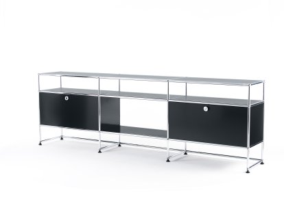 Meuble TV XL USM Haller, Anthracite RAL 7016