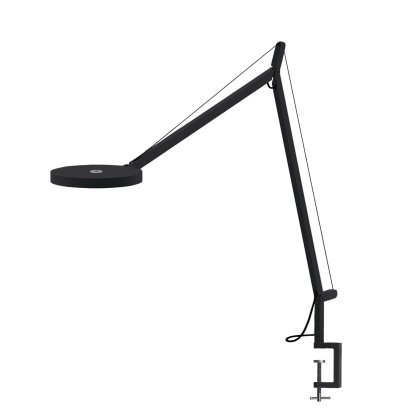 Lampe de table Demetra LED, Noir, Avec système serre-joint