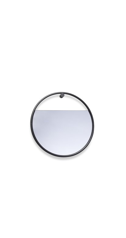 Miroir mural Peek, Rond, petit