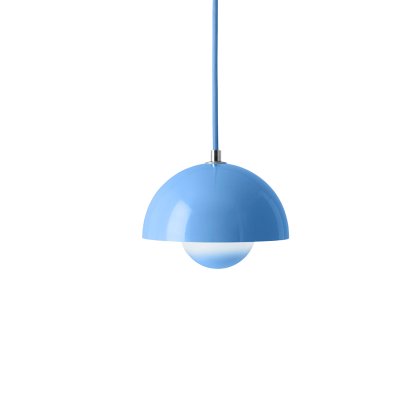 Suspension Flowerpot VP10 , Bleu de bain