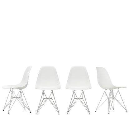 Eames Plastic Sidechair DSR Lot promotionnel de 4