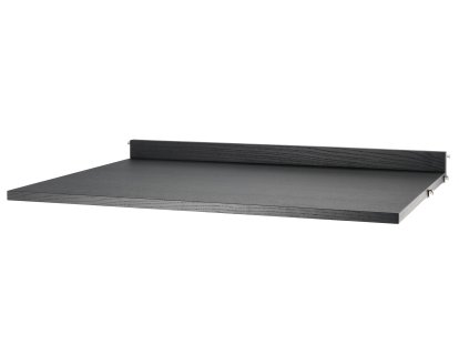 Plateau de bureau String System, Placage frêne noir